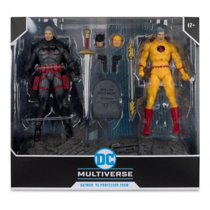 Dc Multiverse Flashpoint Batman Vs Professor Zoom 